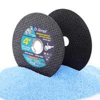 Hot Sell Black Color 4 Inch 2 nets sharp Abrasive Cutting Wheel for Stainless Steel with MPA