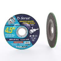4.5 Inch High Efficiency Sharp Depressed Center Cutting Wheels Cut-off Wheel for Metal Use
