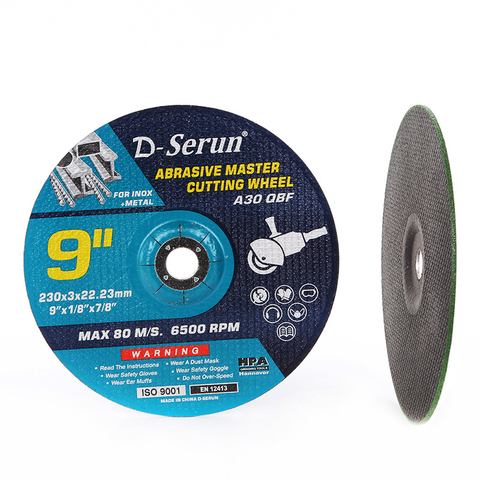 China Factory high efficiency 9inch Cutting Disc Abrasive Tools Diamond Grinding Wheel for Metal